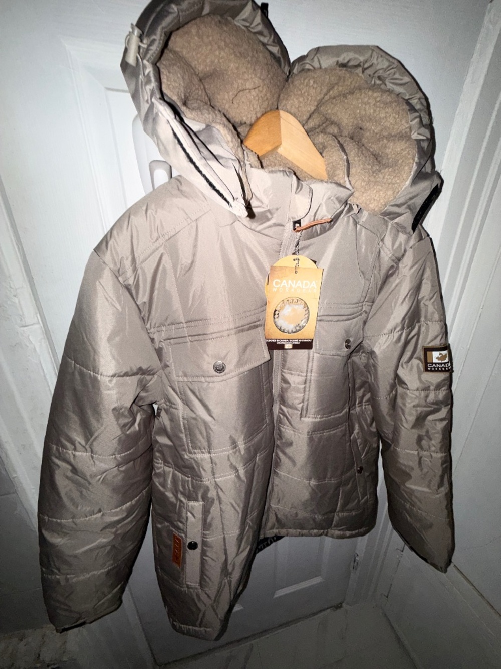 Canada Gear Parka, Men L, Beige